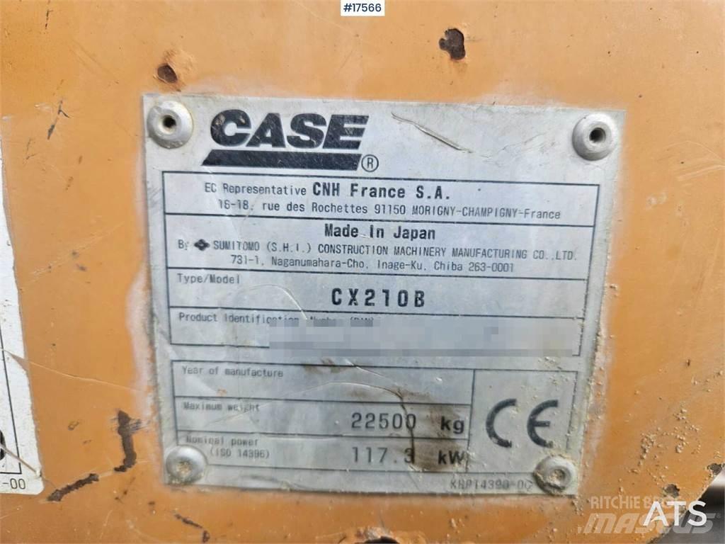 CASE CX210B Escavadoras de rastos