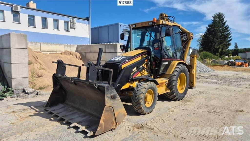 CAT 424D Retroescavadoras