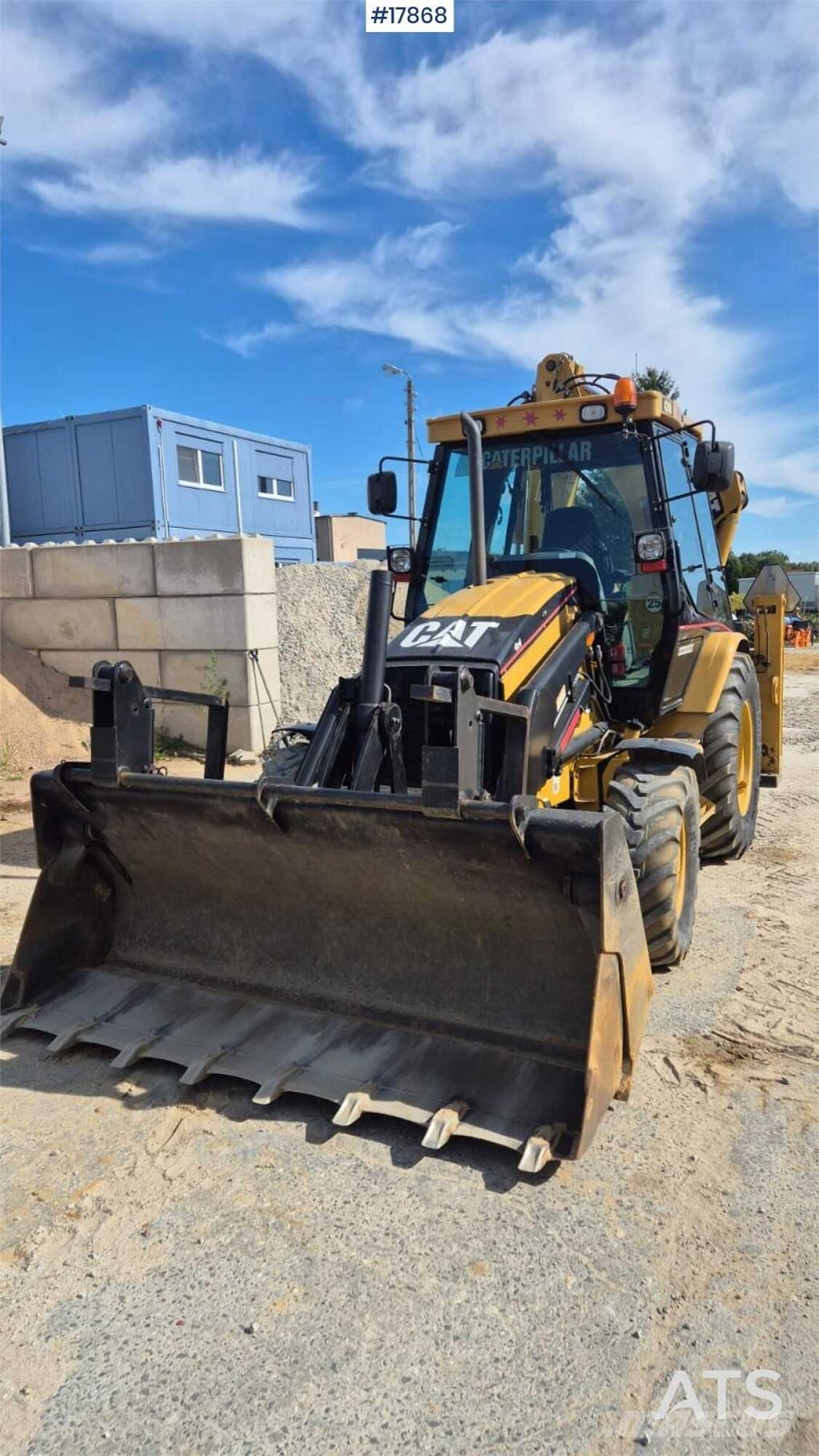 CAT 424D Retroescavadoras