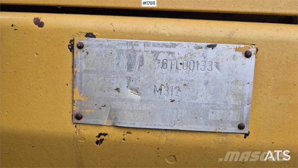 CAT M312 Escavadoras de rodas