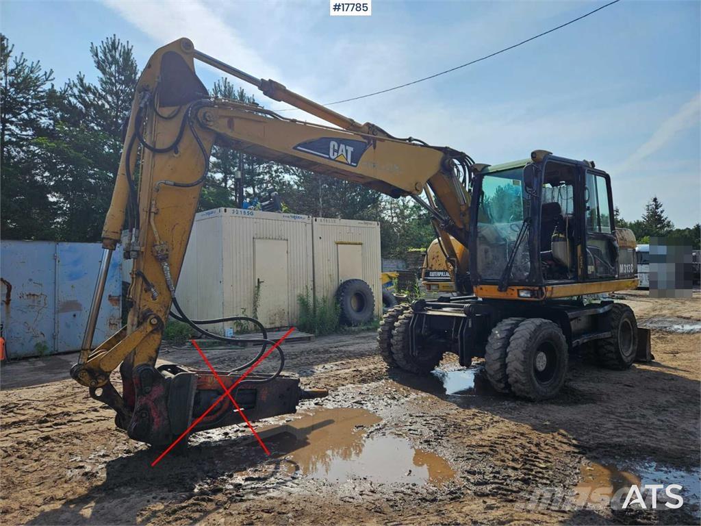 CAT M313 C Escavadoras de rodas