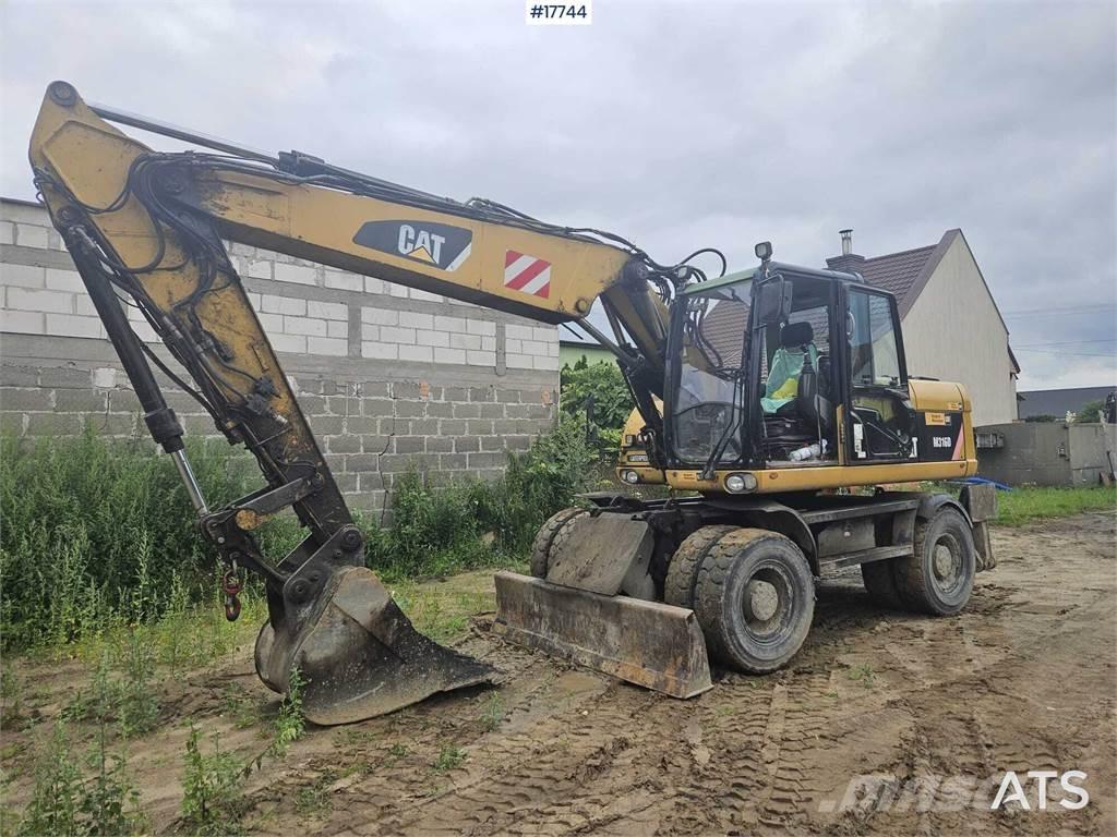 CAT M316D Escavadoras de rodas