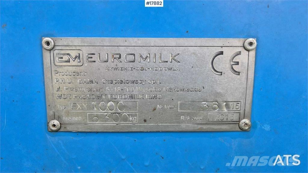 Euro MILK FXX 1000 Reboques forrageiros
