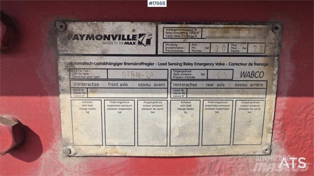Faymonville STBN-2A Semi Reboques Carga Baixa
