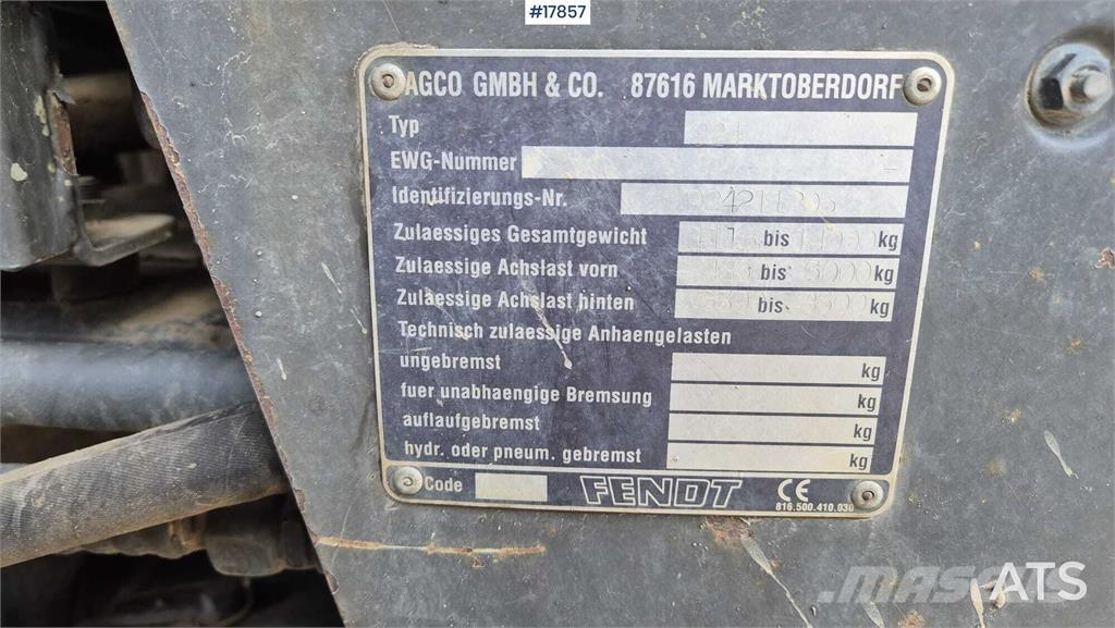 Fendt Vario 924 Tratores Agrícolas usados