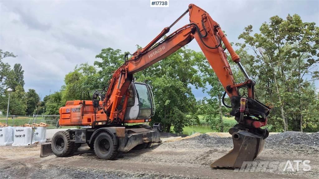 Hitachi EX 165W Escavadoras de rodas