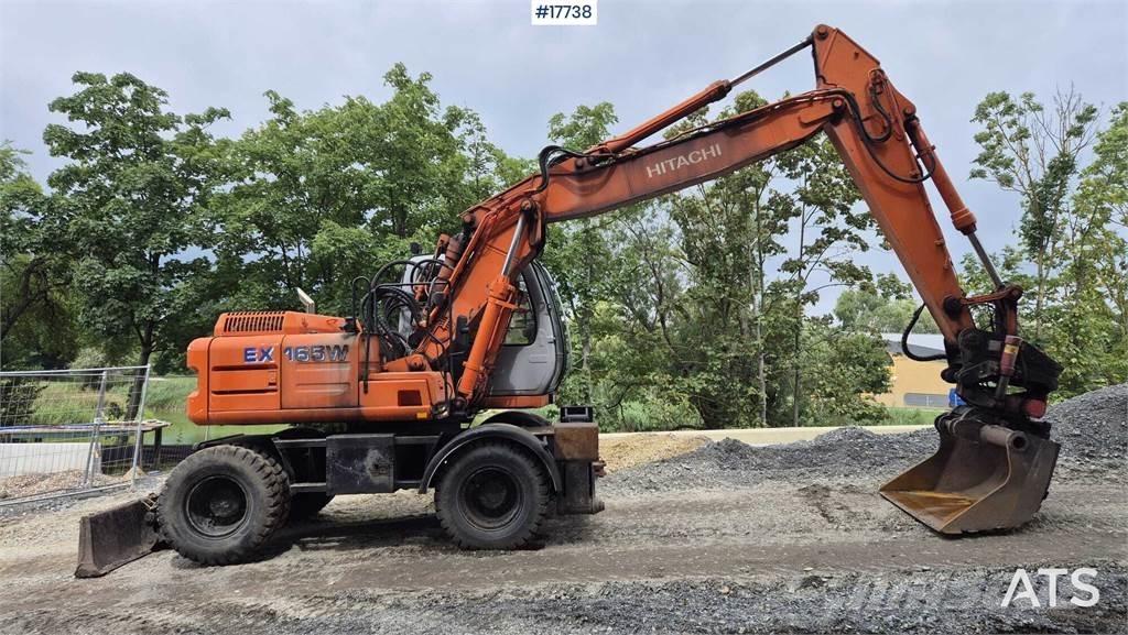 Hitachi EX 165W Escavadoras de rodas