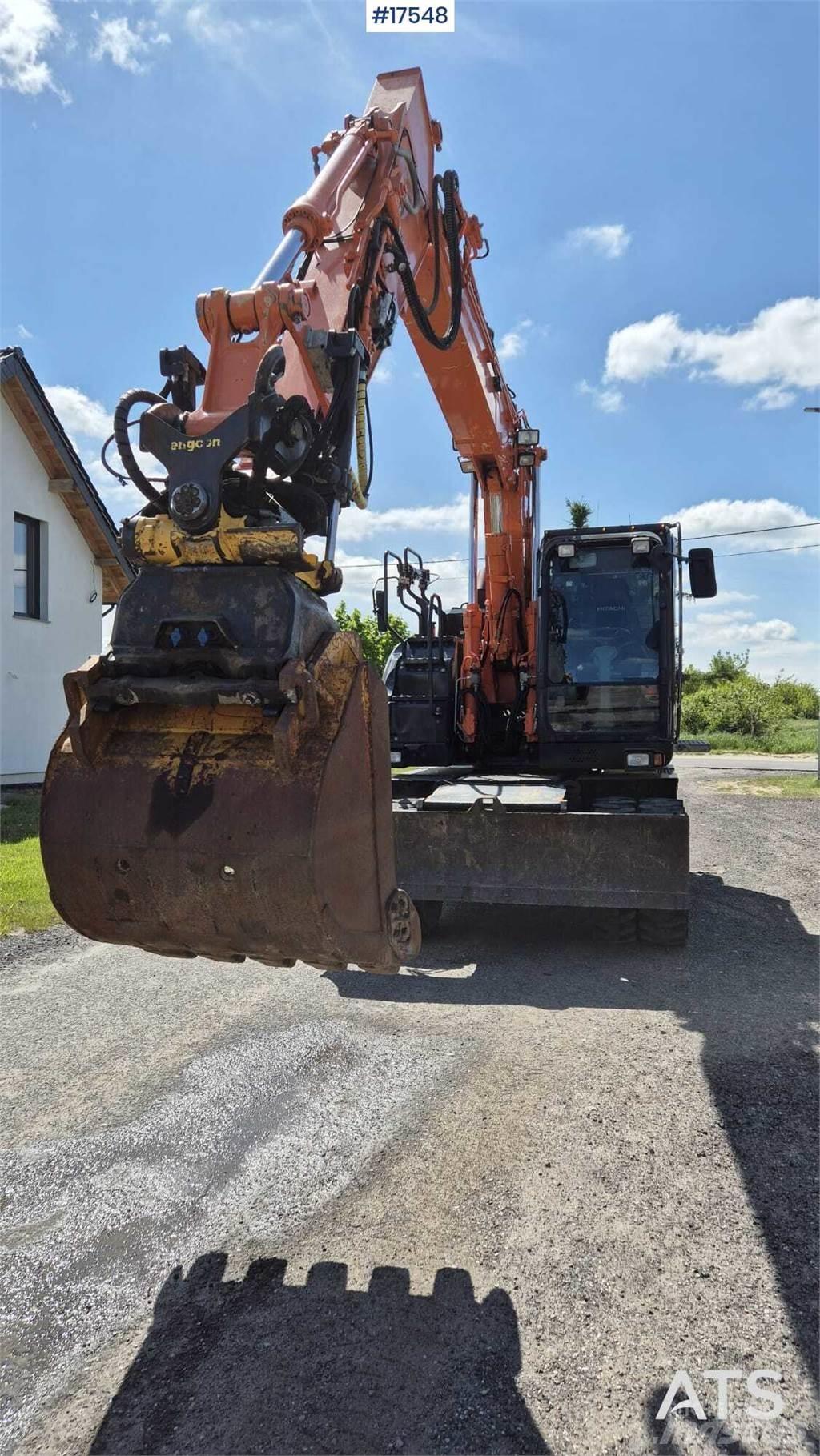 Hitachi ZX140W-6 Escavadoras de rodas