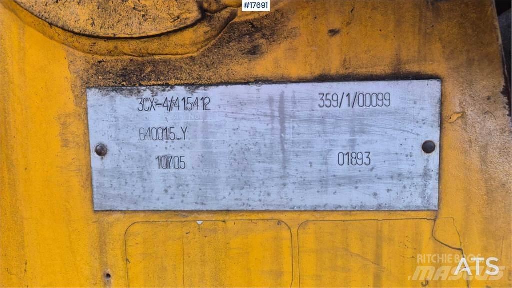 JCB 3cx Retroescavadoras