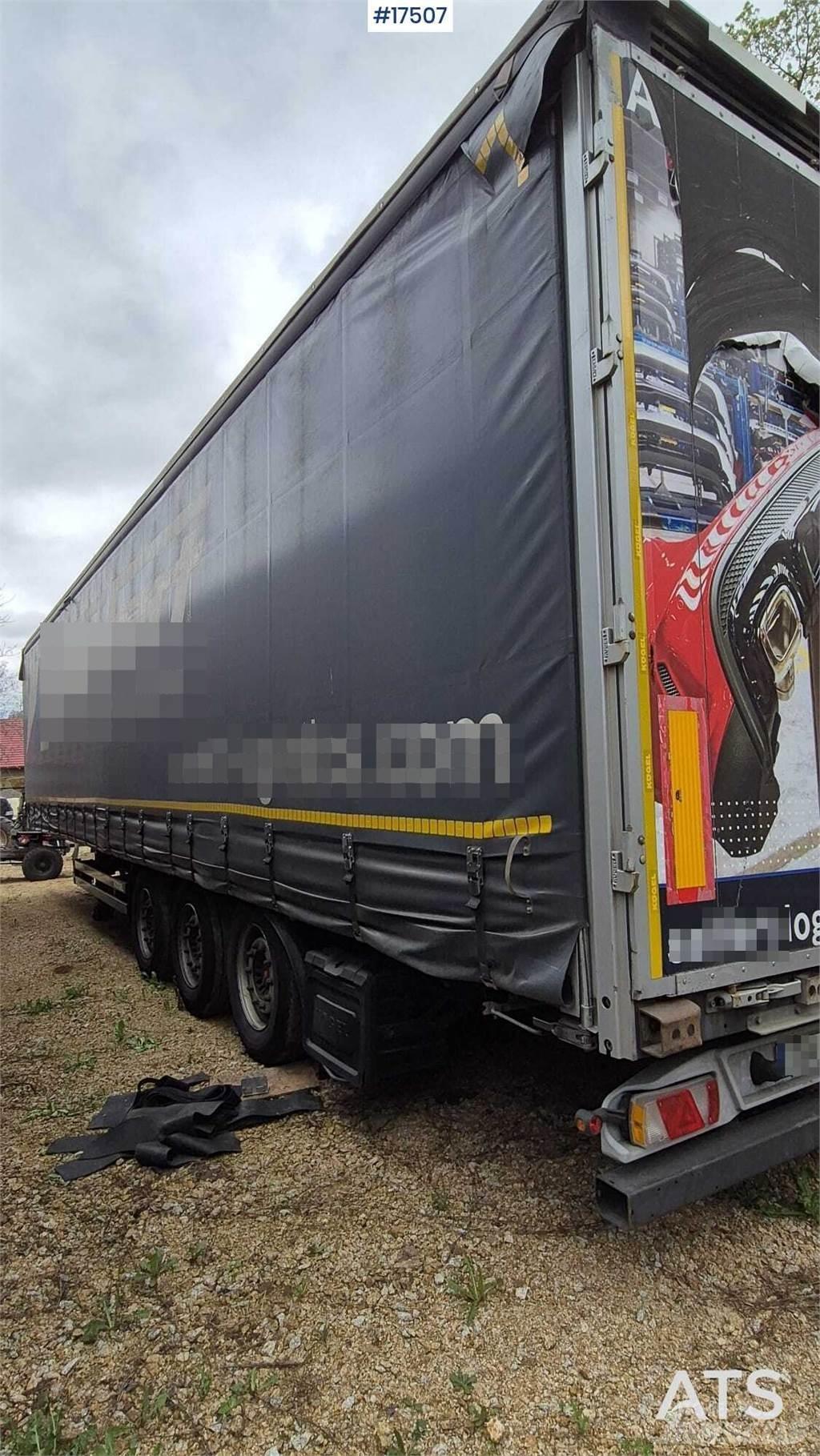 Kögel S-24 Semi Reboques Cortinas Laterais
