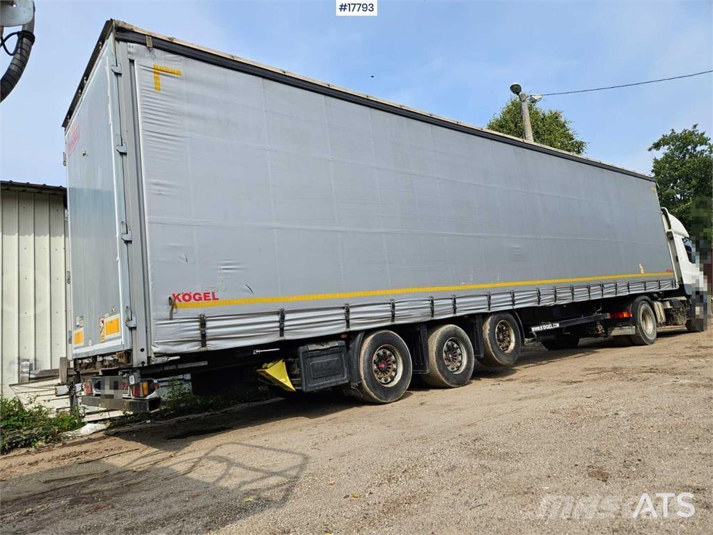 Kögel S-24 Semi Reboques Cortinas Laterais