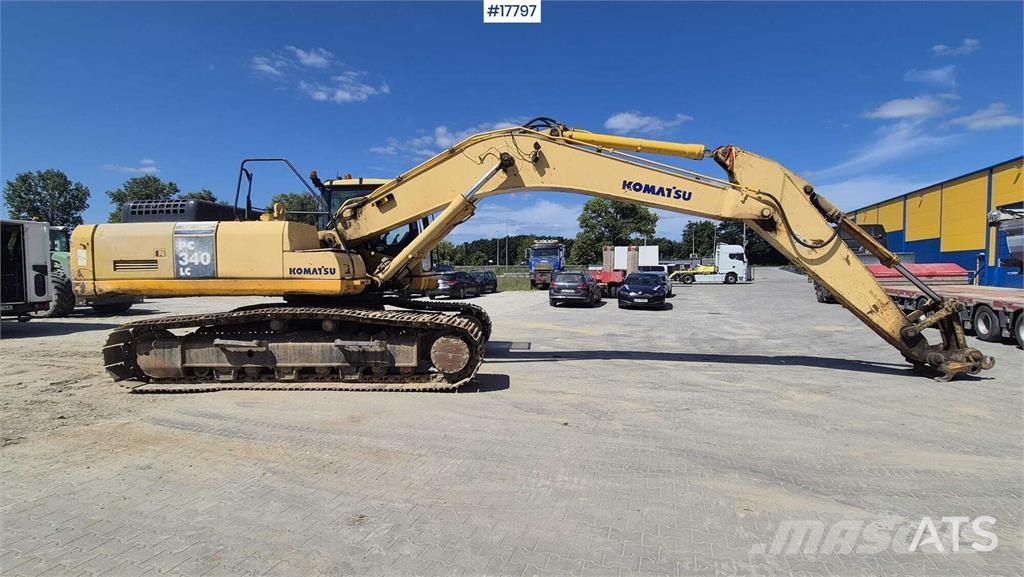 Komatsu PC 340 LC Escavadoras de rastos