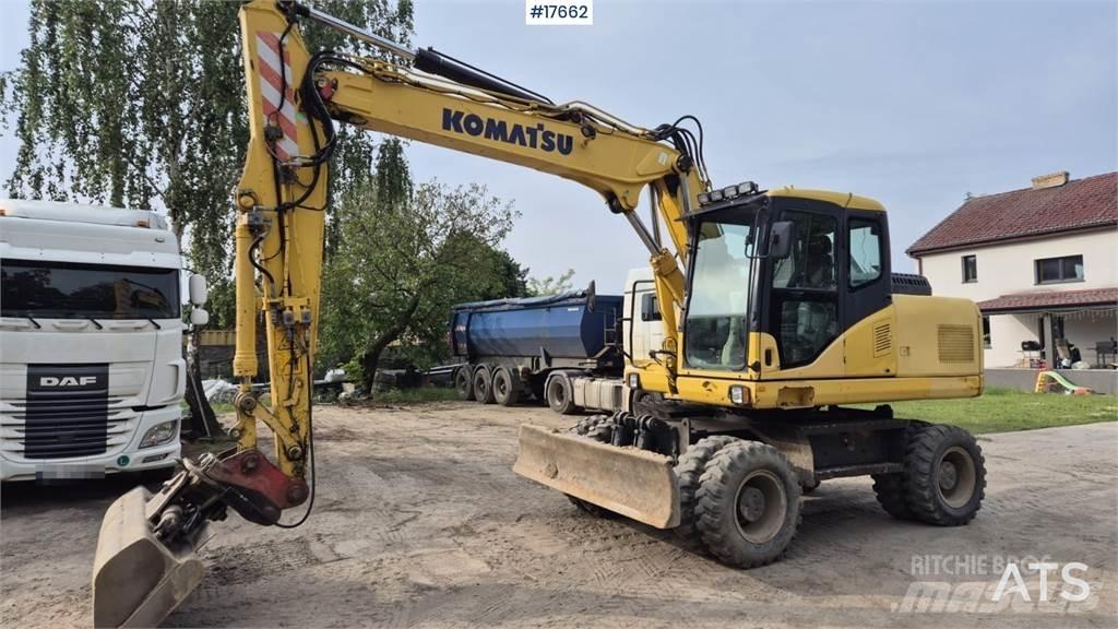 Komatsu PW 160 Escavadoras de rodas