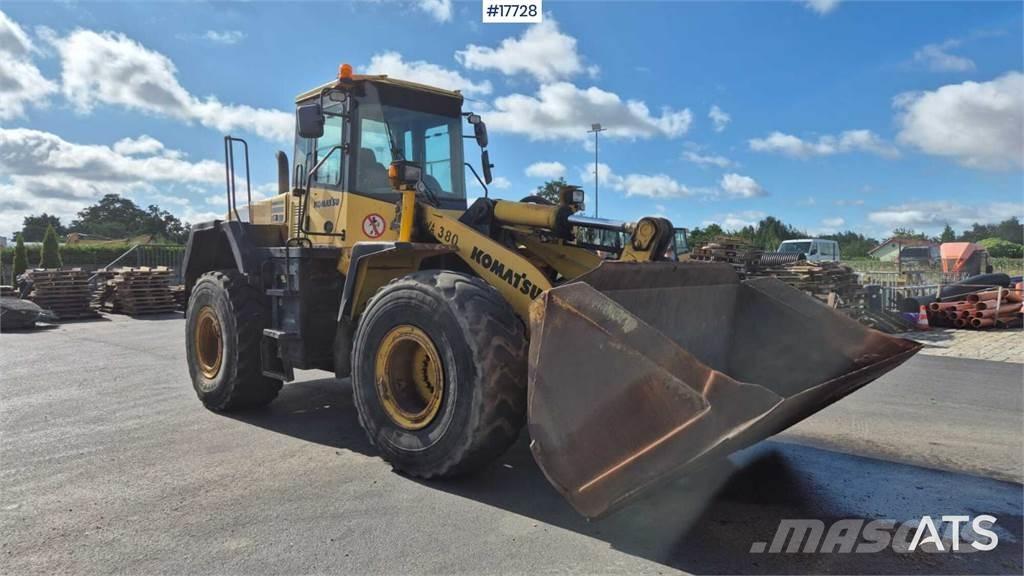 Komatsu WA380-5H Pás carregadoras de rodas