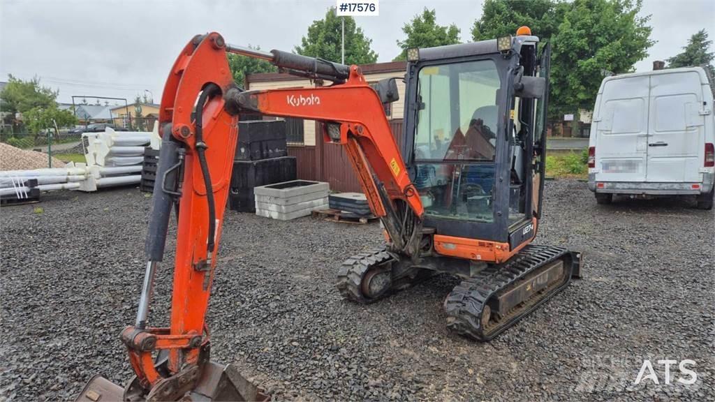 Kubota U27-4 Mini Escavadoras <7t