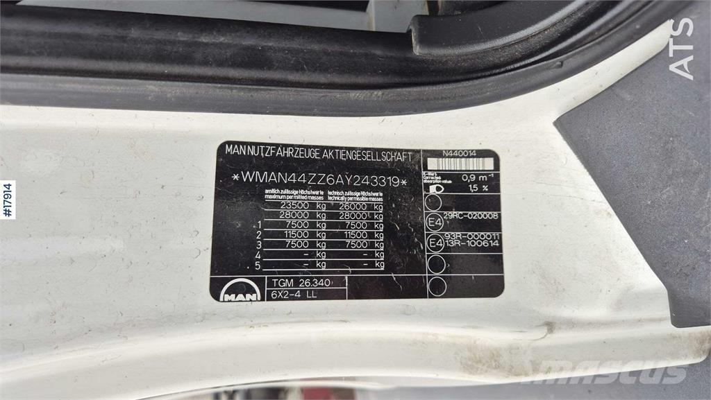 MAN TGM 26.340 Camiões grua