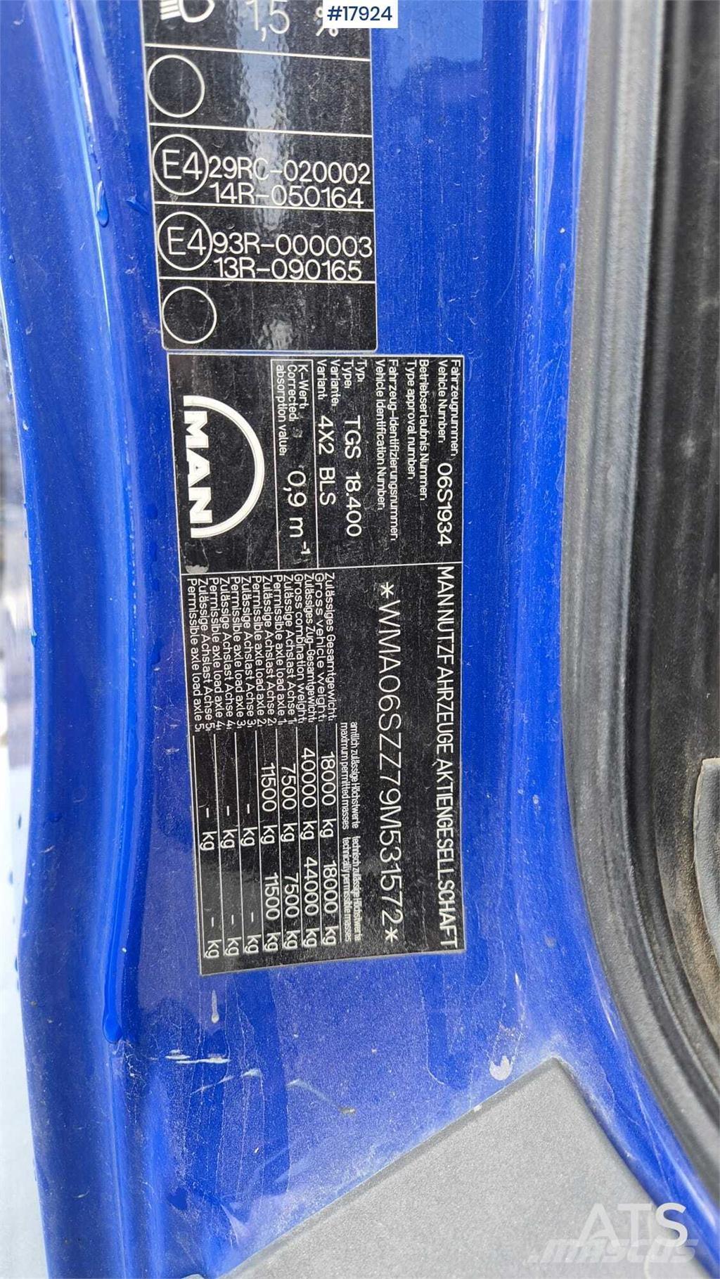 MAN TGS 18.400 Tractores (camiões)