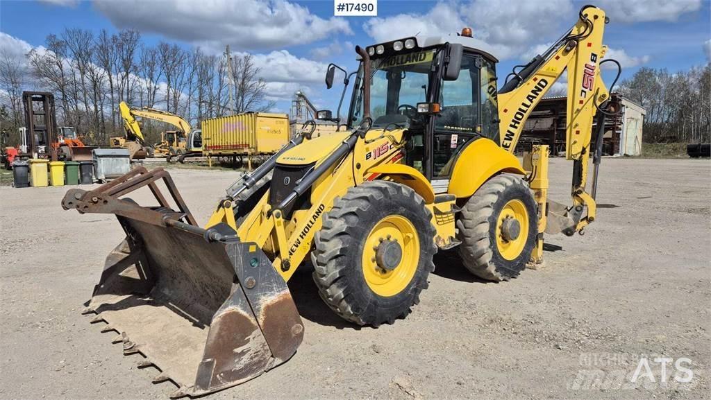New Holland B 115C Retroescavadoras