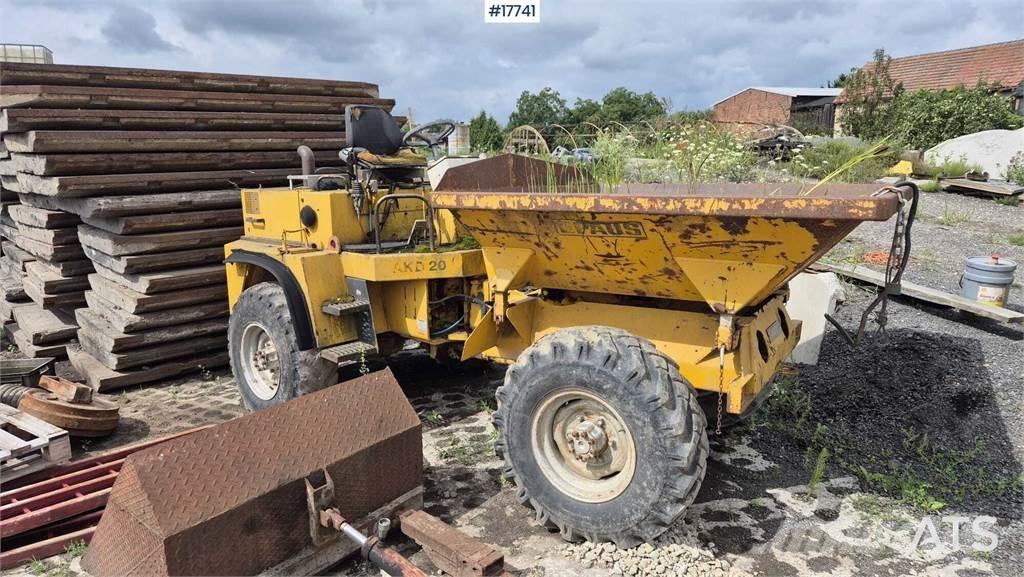 Paus AKD 20 Dumpers de obras