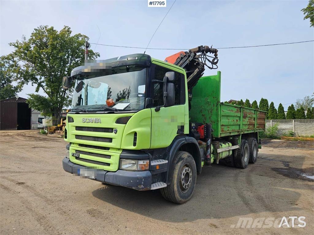 Scania P 340 Camiões grua