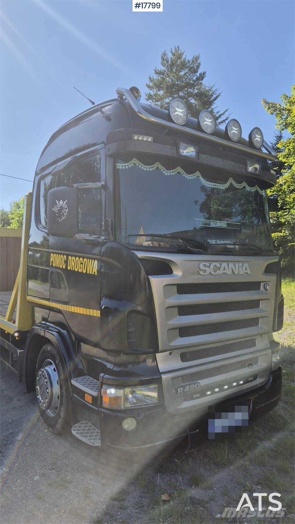 Scania R420 Camiões de guincho/estrado
