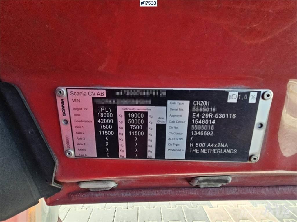 Scania R500 Tractores (camiões)