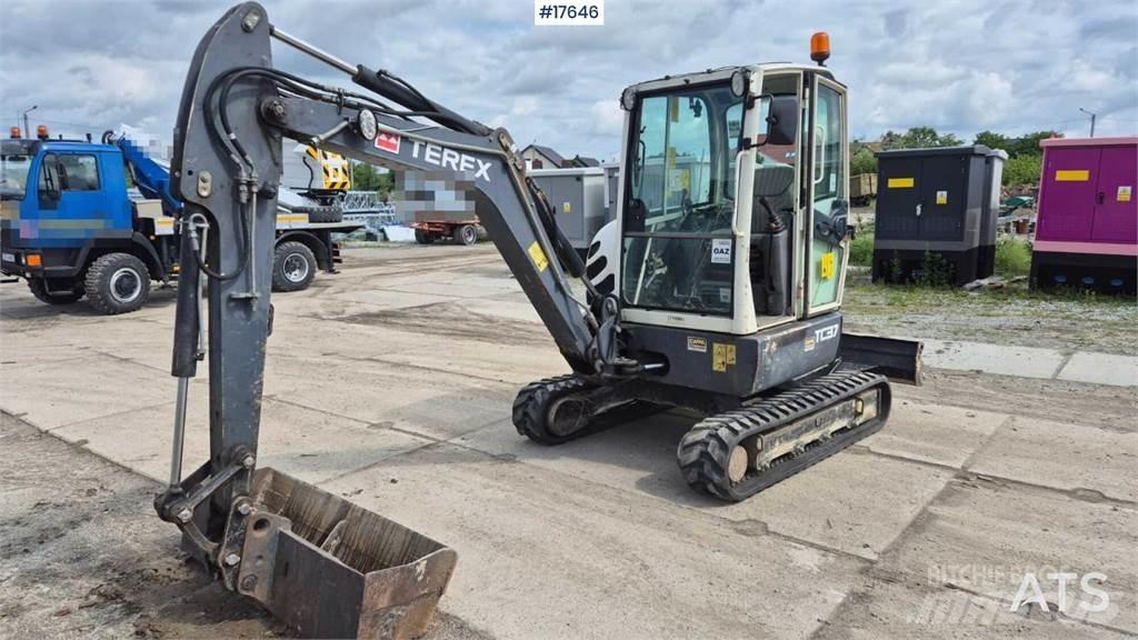 Terex TC 37 Mini Escavadoras <7t