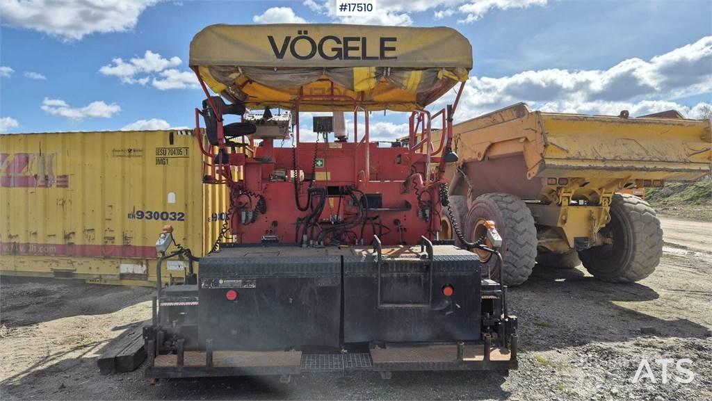 Vögele SUPER 1600 Pavimentadoras de asfalto