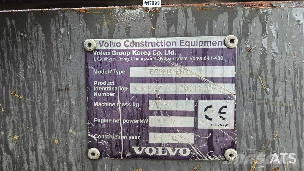 Volvo EC 290 CLD Escavadoras de rastos