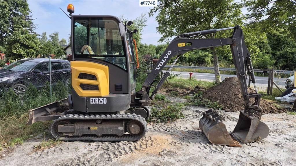 Volvo ECR25D Mini Escavadoras <7t