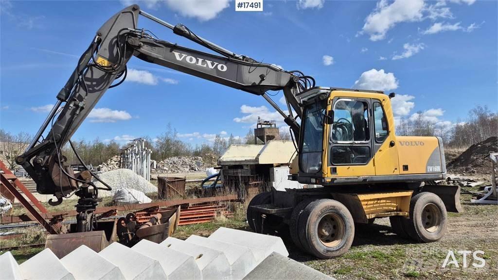 Volvo EW160B Escavadoras de rodas