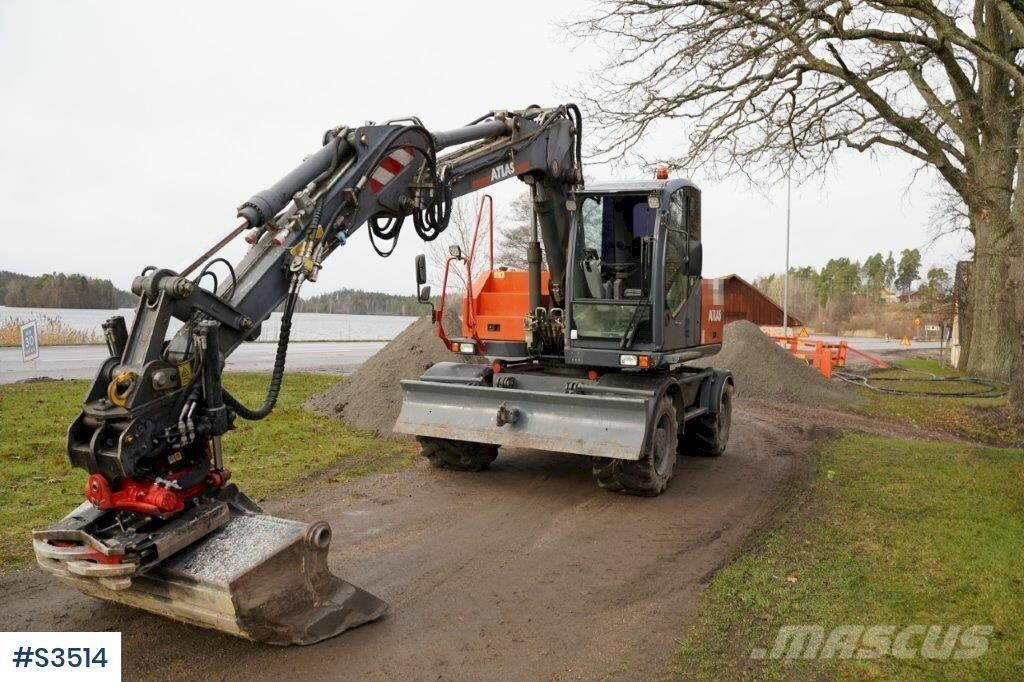 Atlas 140W Excavator Escavadoras de rastos