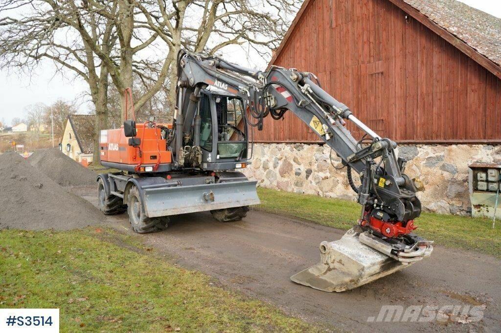Atlas 140W Excavator Escavadoras de rastos