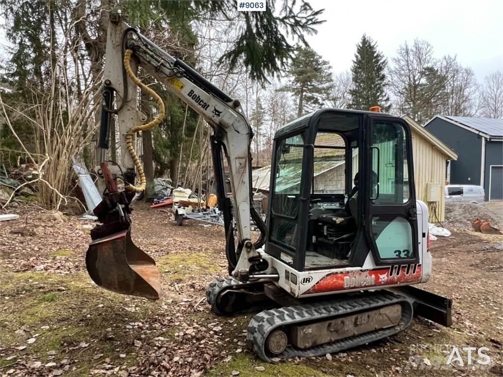 Bobcat 334 Mini Escavadoras <7t