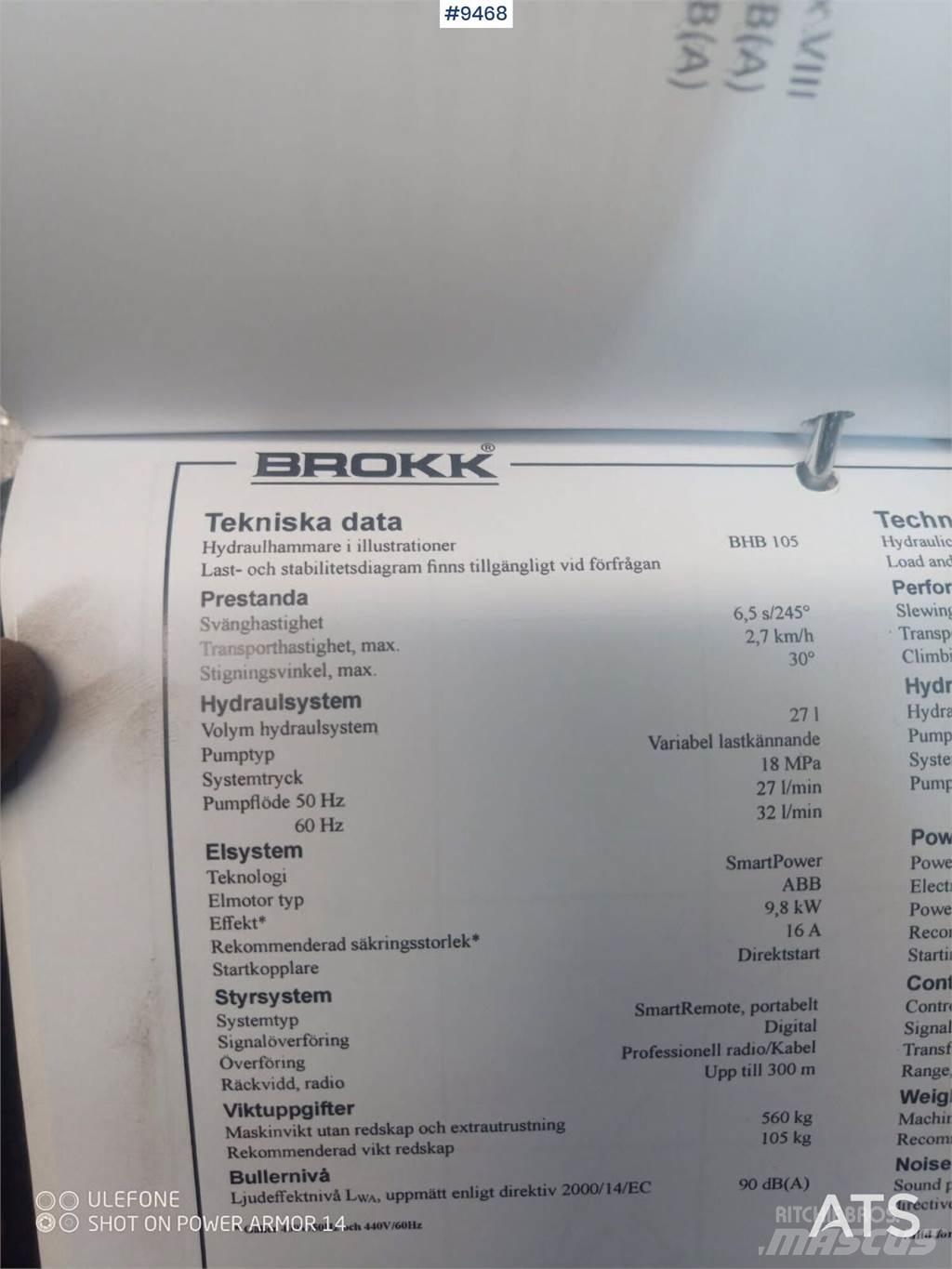 Brokk 70 Construção - Outros
