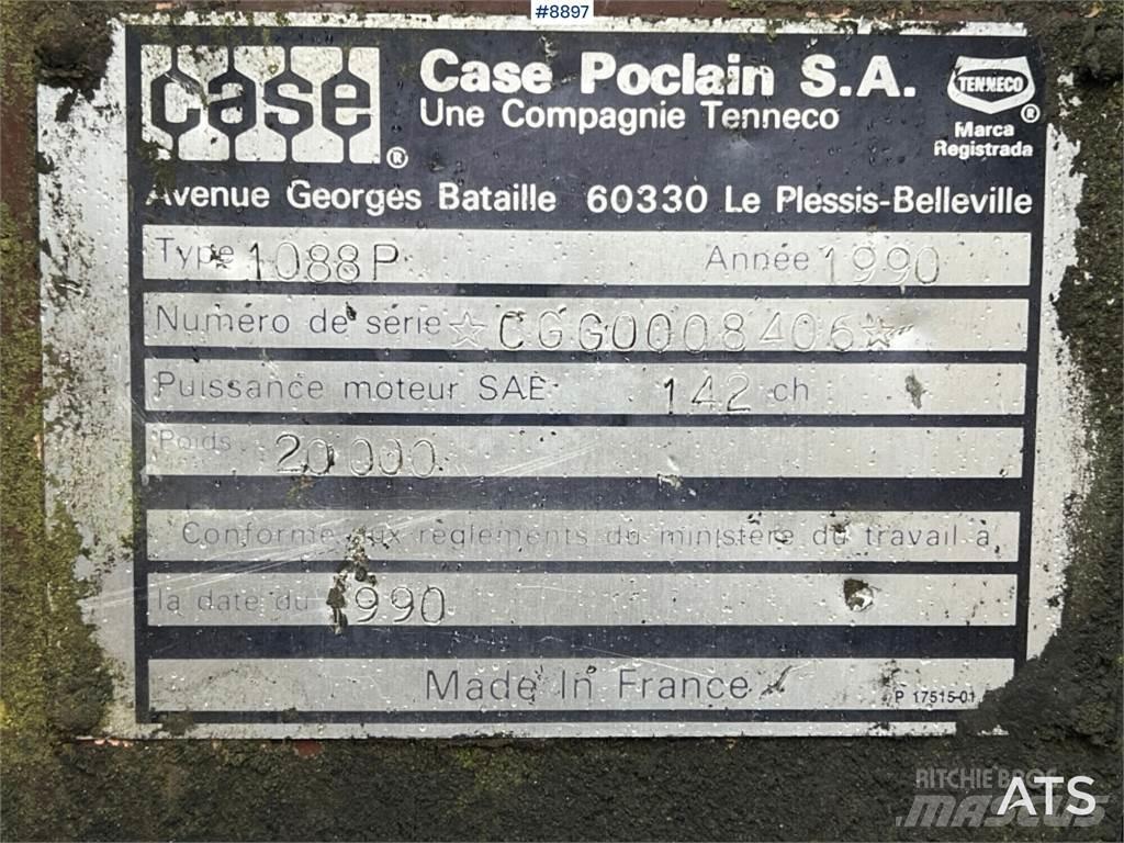 CASE 1088 Escavadoras de rodas