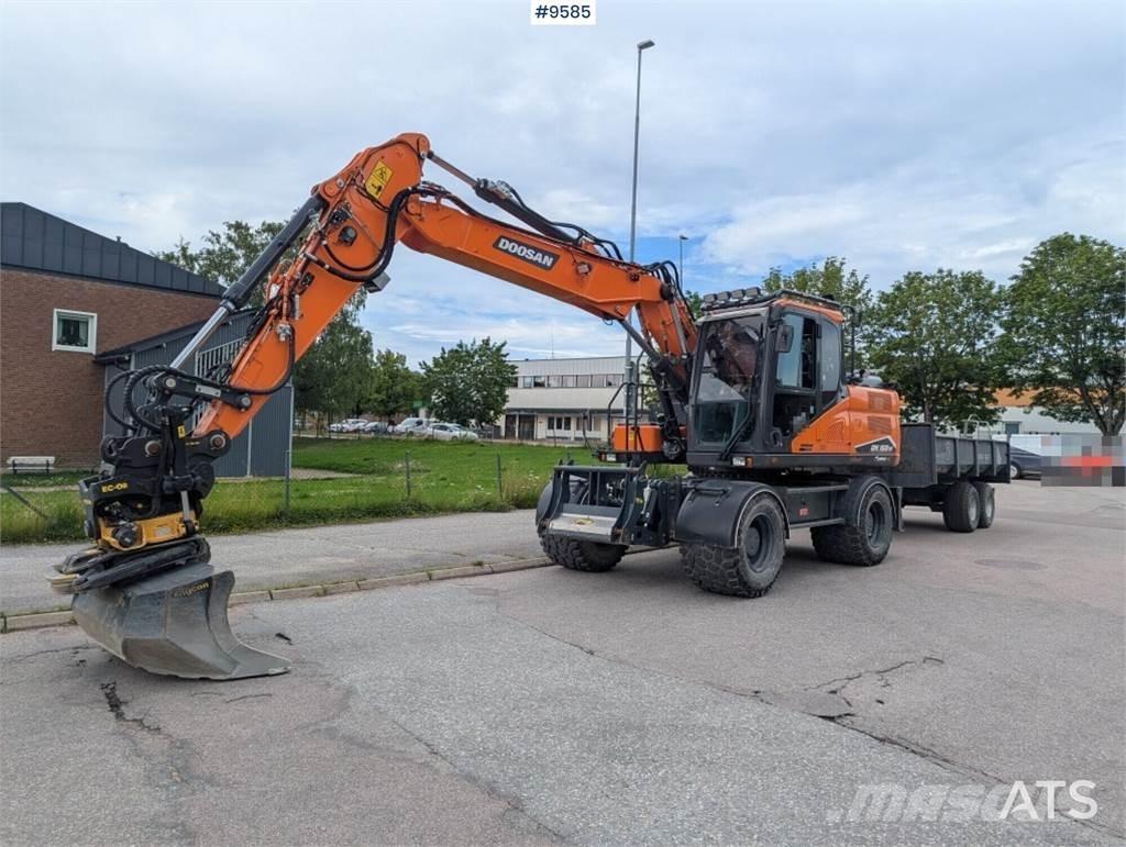 Doosan DX160W-7 Escavadoras de rodas