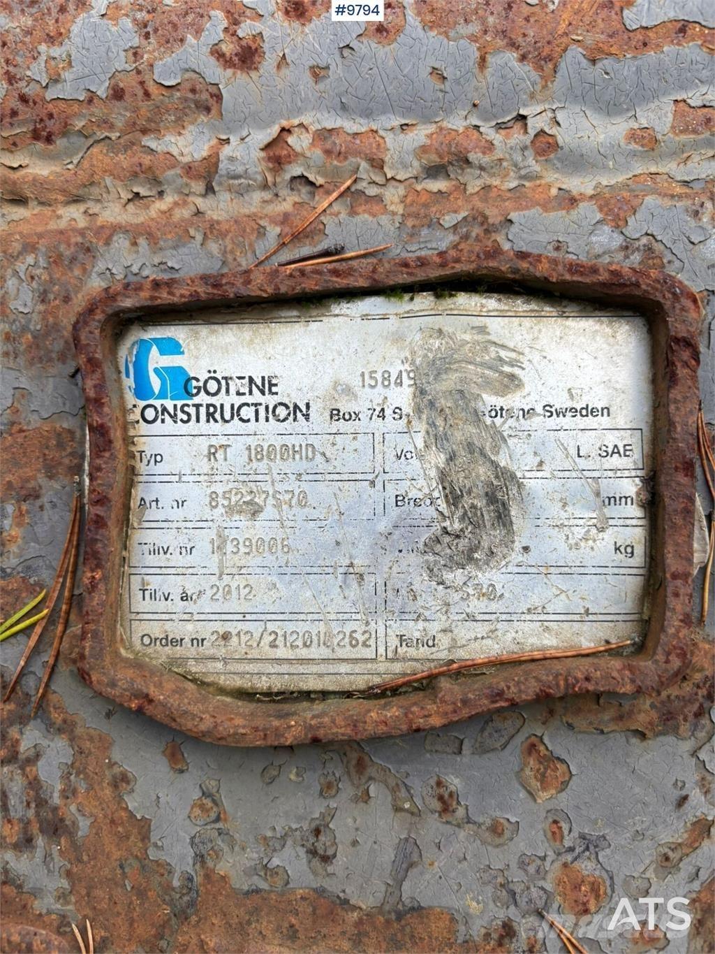 Götene RT 1800HD Baldes