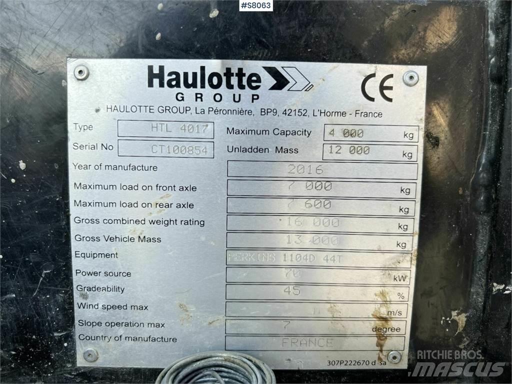 Haulotte HTL4017 Manipuladores telescópicos