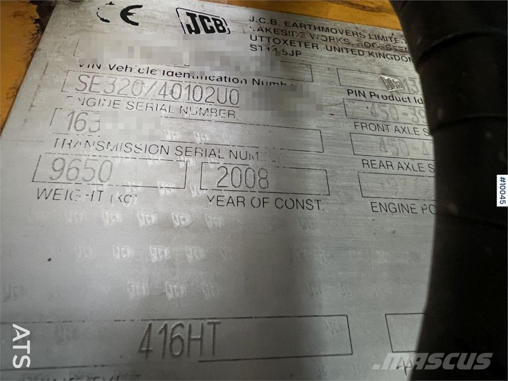 JCB 416 HT Pás carregadoras de rodas