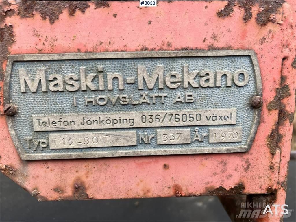  Maskinmekano T12-50T Outros componentes