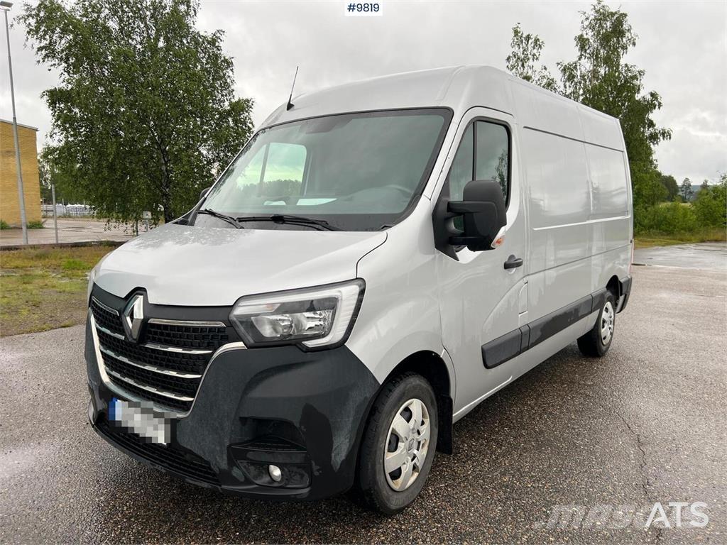 Renault Master Camiões de caixa fechada