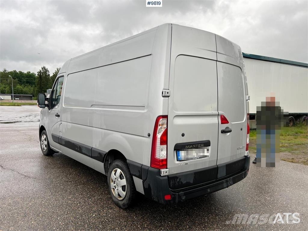 Renault Master Camiões de caixa fechada