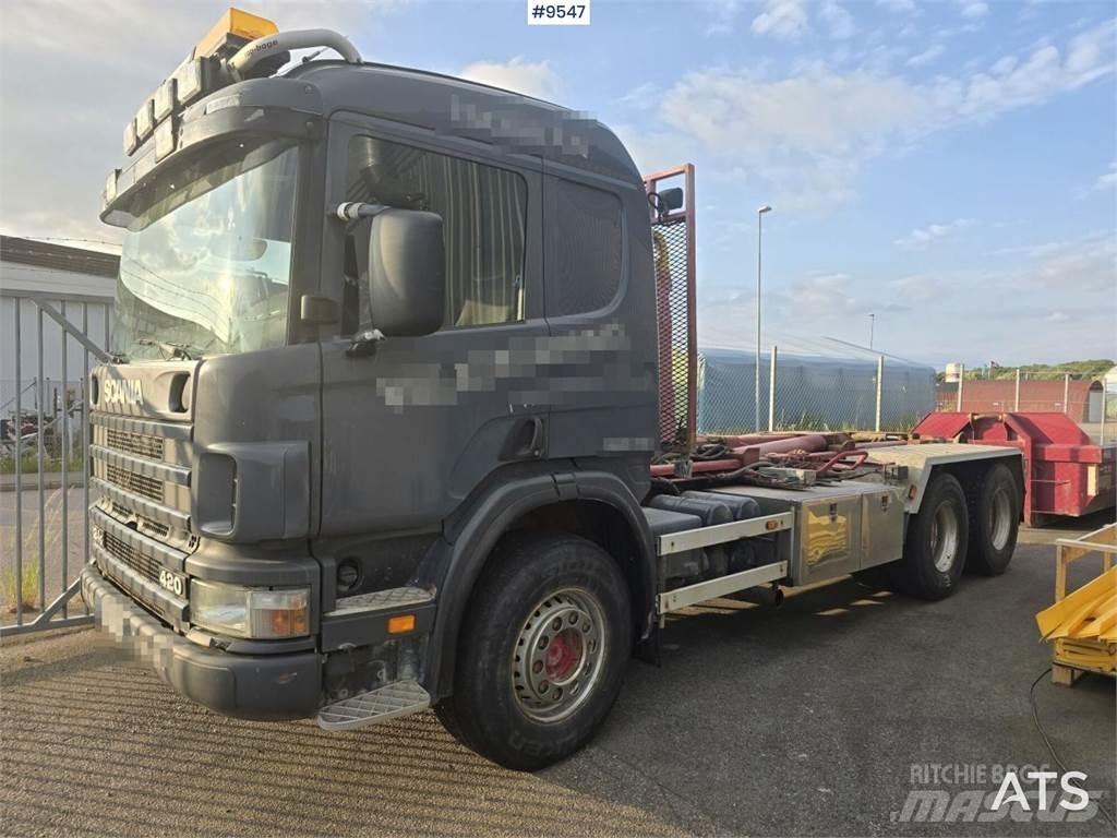 Scania P124 Camiões Ampliroll