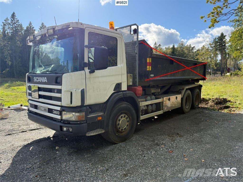 Scania P124GB Camiões Ampliroll