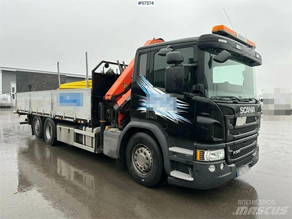 Scania P370 Camiões grua