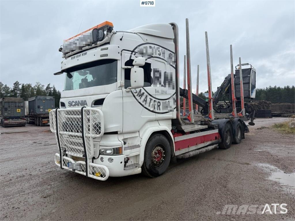 Scania R520 Camiões de transporte de troncos