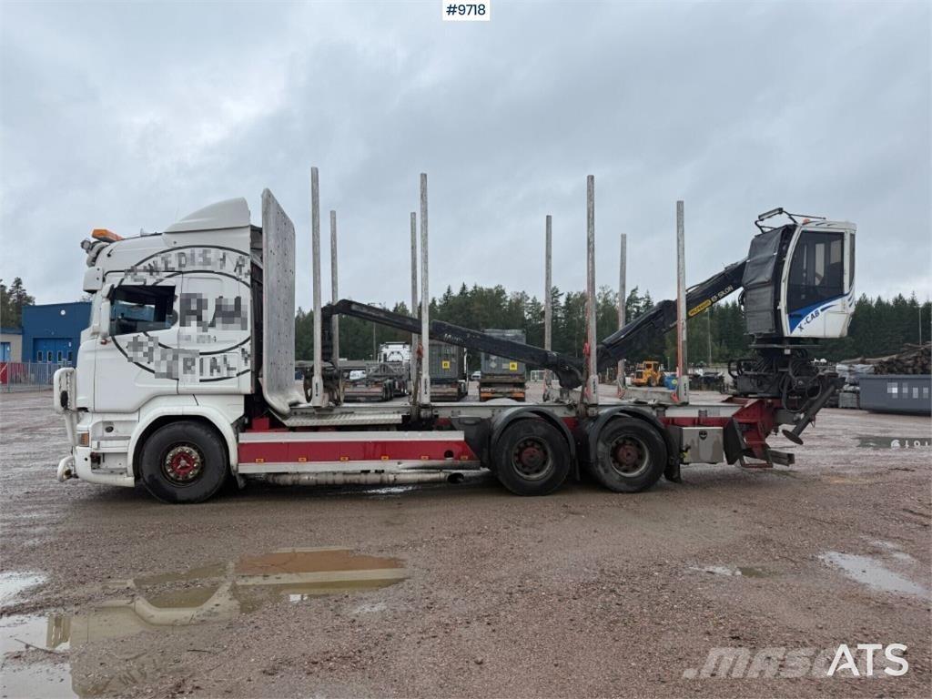 Scania R520 Camiões de transporte de troncos