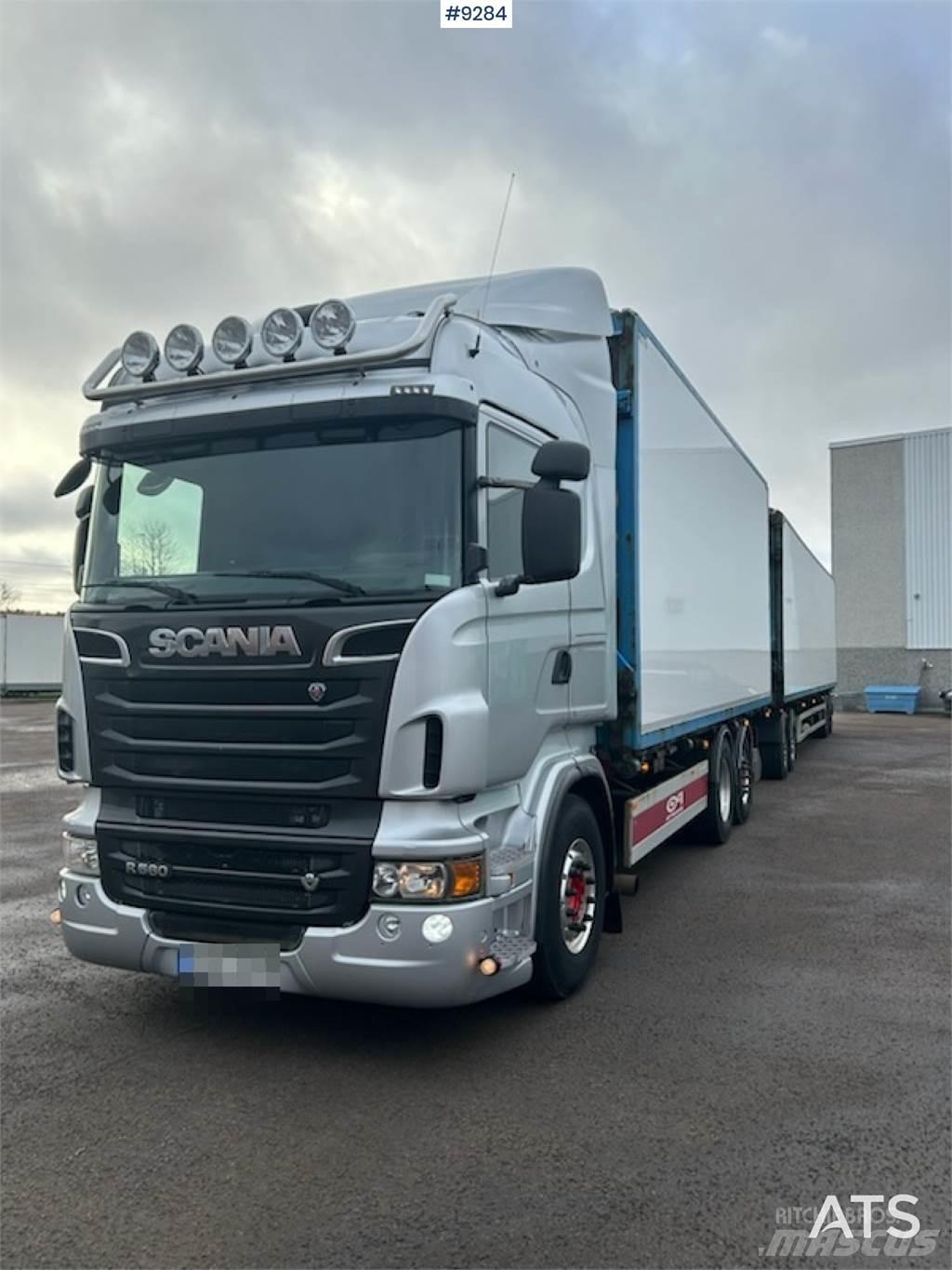 Scania R560LB6x2MNB Camiões de caixa fechada