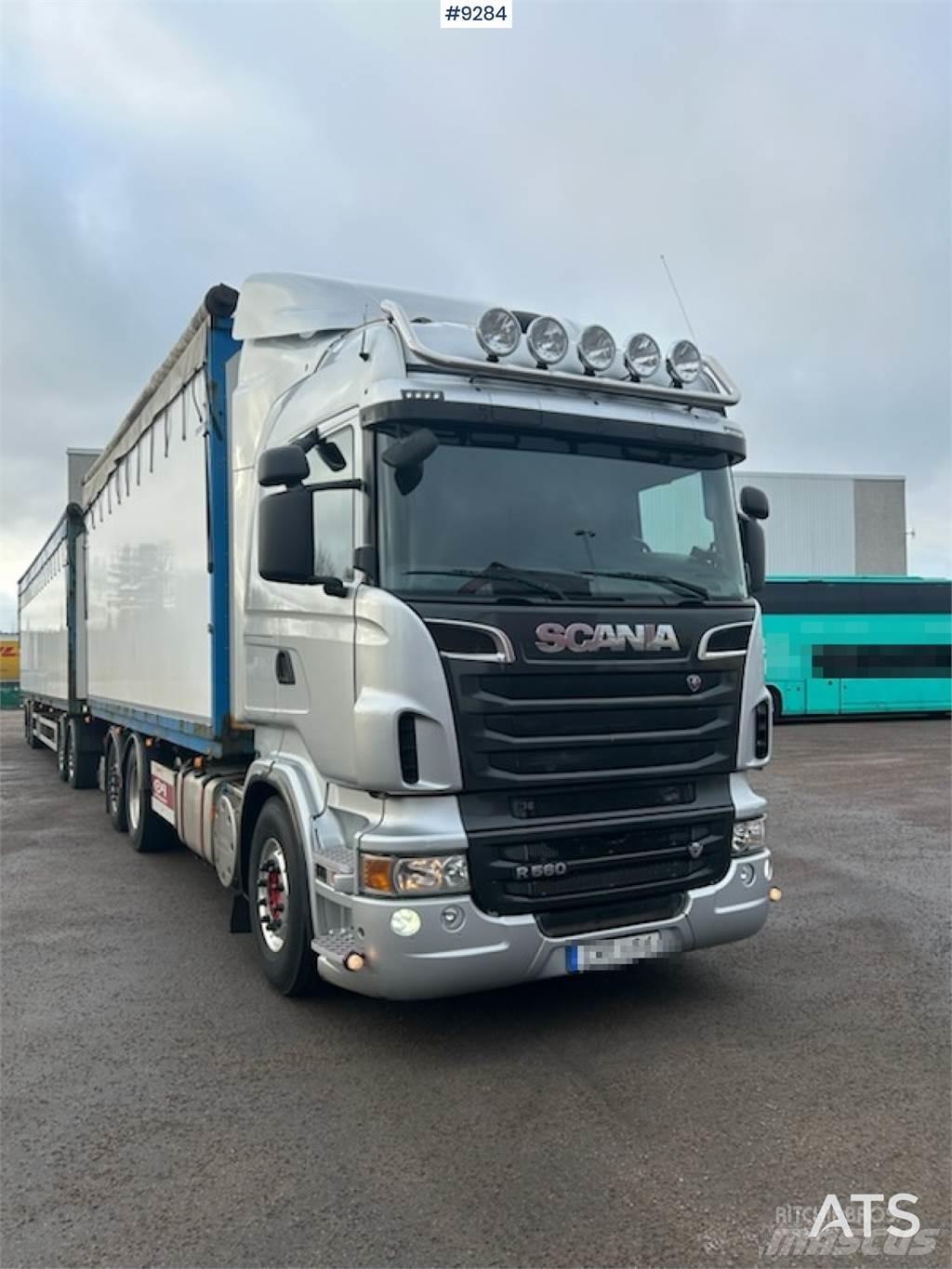 Scania R560LB6x2MNB Camiões de caixa fechada